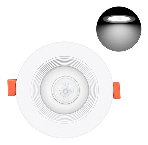 Luz Led De Techo Con Sensor Humano Downlight, Infrarroja