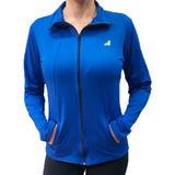 Campera Lycra Deportiva De Mujer Con Bolsillos