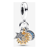 Pandora Charm Colgante Triple Celestial Original 