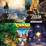 Nintendo Switch Zelda Crash Mortal Kombat Stardew Valley