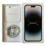 Caixa Vazia iPhone 14 Pro Max Black Com Acessórios Novos