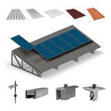 Kit Estrutura Suporte 6 Placas Solar Viga Metálica 8,80m