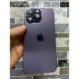 Carcasa/chasis O Back Cover iPhone 14 Pro Max Morada E-sim