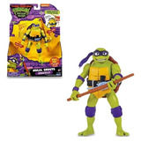 Tortugas Ninja Ninja Shouts C/ Accesorios Y Sonido Donatello