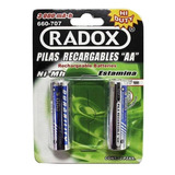 Baterias Aa Recargables Ni Mh 3000mah Paquete De 2