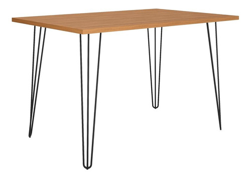 Mesa De Jantar Retangular 120cm X 80cm Mdp Ametista