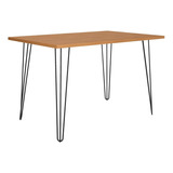 Mesa De Jantar Retangular 120cm X 80cm Mdp Ametista