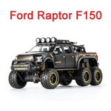 1:28 Ford Raptor F150 Miniatura De Metal Autos Luces Y Sonid