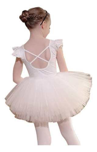 Vestido De Ballet De Verano Para Niñas, Manga Larga, Fiesta