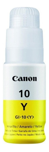 Botella De Tinta Canon Gi-10 Yellow | Ofiexpress Tinta Amarillo