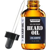 Zen Juniper Sage Beard Oil - Leave In Conditioner, 100% Pure