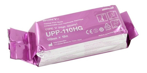 Papel Sony Upp-110hg Original - Distribuidor Autorizado Sony