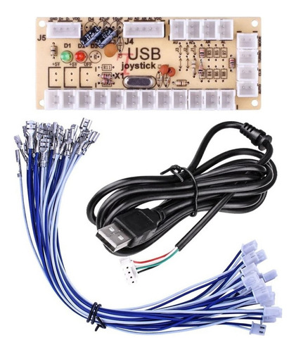 Tablero De Circuito Diy Joystick Tablero De Control Usb Para