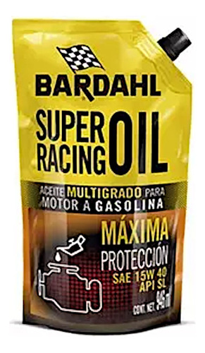 Lubricante Aceite Multigrado Super Racing 946ml 10 Piezas