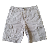 Pantalón Corto Marca Hurley Color Gris Talla 36w