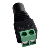 Bornera Sat Cctv Plug Hembra Cctv X 100 Unidades