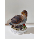 Figura Ave Pajaro Porcelana Lefton Antigua