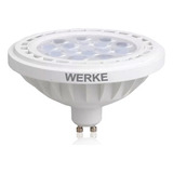 Lámpara Led Ar111 15w Dimerizable Cálida Werke Color De La Luz Blanco Cálido