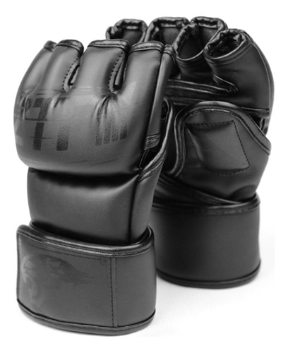 Guantes De Boxeo Con Entrenamiento De Medio Dedo Kickboxing