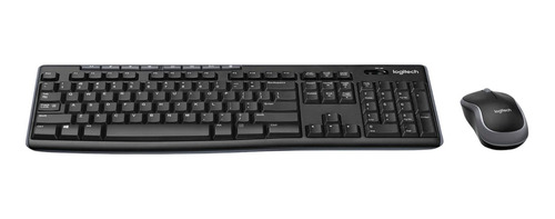 Combo Kit Teclado Y Mouse Inalámbrico Logitech Mk270 Para Pc