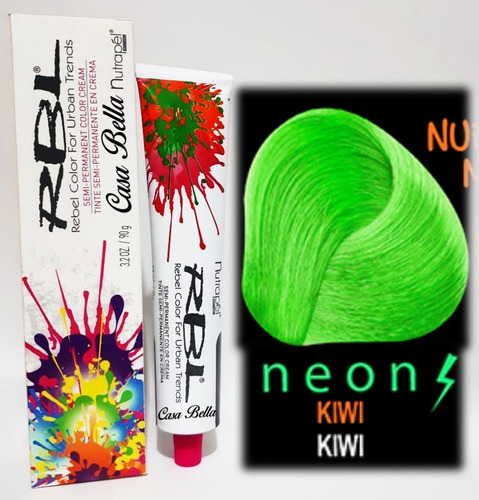 Rbl Tinte Fantasia Neon Kiwi Nutrapel