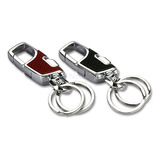 2 Llavero Giratorio Elegante Para Coche Carro Automovil Con Bandola Mosqueton Gira 360 Grados Regalo Auto Hombre Mujer