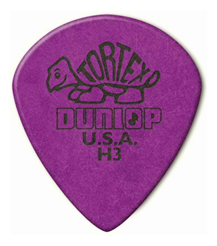 Dunlop 472rh3 Tortex® Jazz, Morado, 1,14 Mm, 36/bolsa