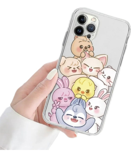 Funda Case Para iPhone 11 Con Diseño Skzoo Stray Kids Kpop