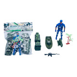 Set Militar Soldados Juguete Muñecos Juego Niño Regalo