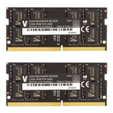 Memoria V-color 64gb(2 X32gb) 2666mhz Para iMac 2020 -negro