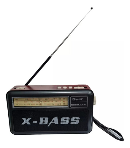 Radio Analoga Tribanda Bluetooth Usb Tf Recargable Rx-bt168