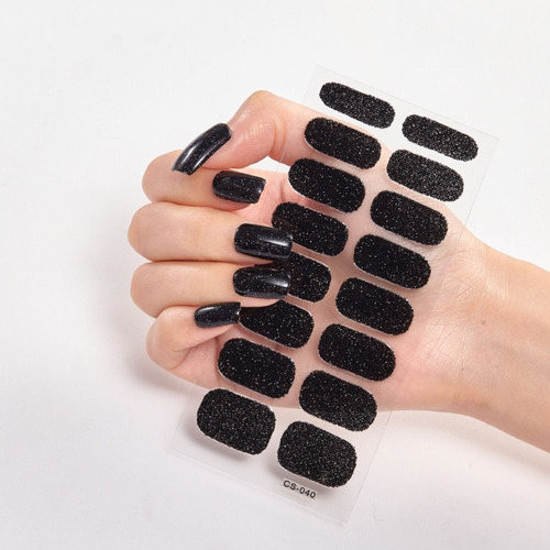 Pegatinas De Gel Para Uñas Semicuradas De 8 Hojas