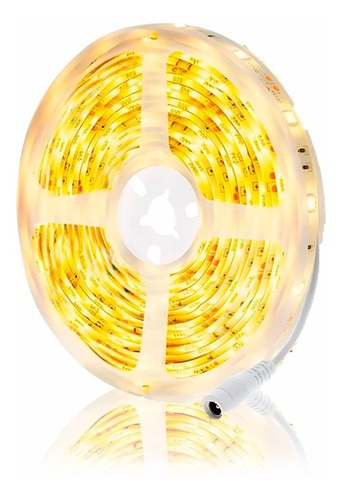 Tira Luces Led Colores Surtidos 5m Impermeable Cuarto Gamer Color De La Luz Blanco Cálido