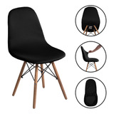 Capa De Cadeira Kit 4 Peças Charles Eiffel Nordic Eames Luxo