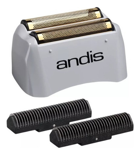 Navaja Repuesto Andis Shaver Profoil Lithium Ts-1 Ts-2  Gris