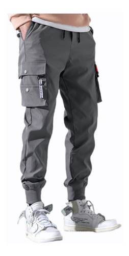 Cintas Harem Joggers Hombre Cargo Pantalones Streetwear