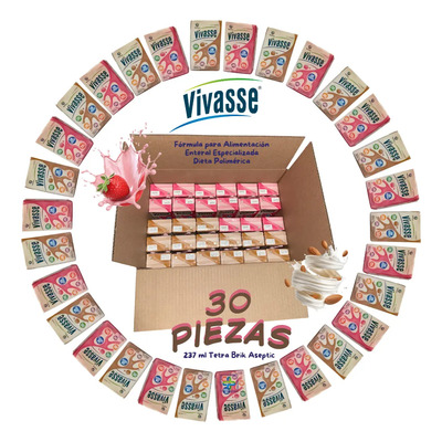 Dieta Polimérica Vivasse Sfibra Fresa-nuez 30pz Polime Leche | Meses sin interés