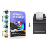 Impresora Fiscal Epson Tm T900 + Sistema Soft Fc A Y B