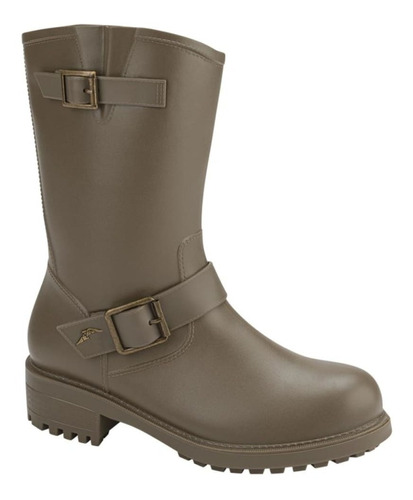 Bota De Lluvia Goodyear Color Marrón Para Mujer 1037390