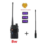 8w Radio Portatil Baofeng Uv-5r * Tri Power* + Antena Nagoya