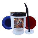 Mate Plastico Loro Mariachi Sombrero Mexicano Recital M2