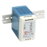 Fuente Riel Din Industrial Con Relay Mean Well Mdr-100-24