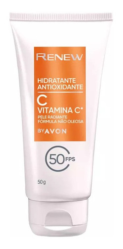 Hidratante Facial Antioxidante Vitamina C Avon Renew 50g