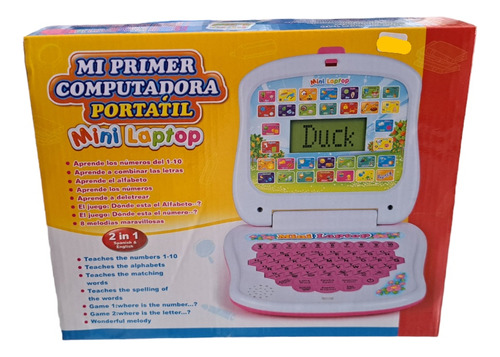  Computadora Juguete Mini Niño Y Niña Ordenador.