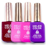 Esmaltes Em Gel Helen Color Conexão Cores Brilhosas Cremoso