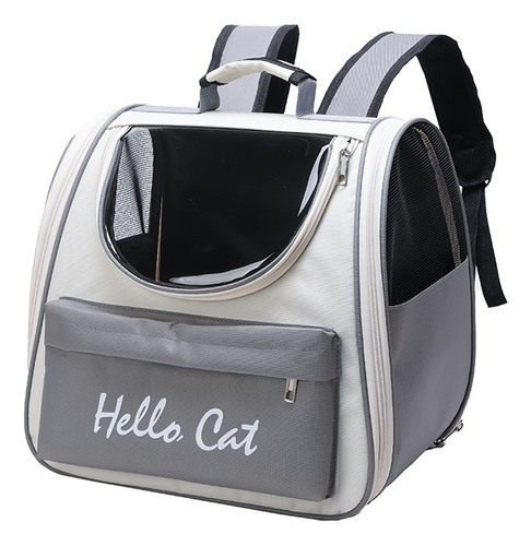 Mochila Transportadora Gato Perro Mascota Grande Back Pack