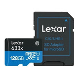 Tarjeta Micro Sd Lexar 128 Gb 100mb/s 633x Micro Sdxc