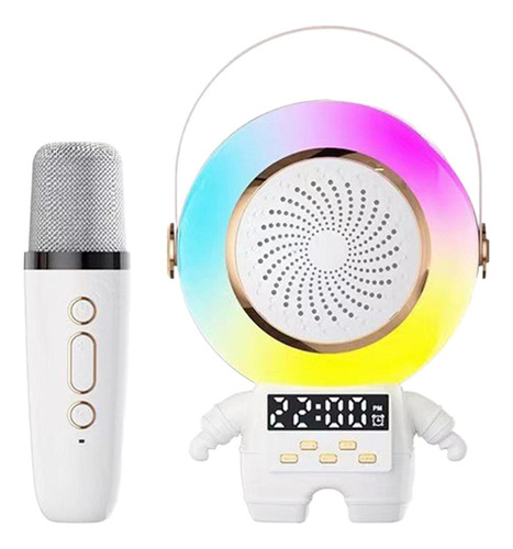 Mini Máquina De Karaoke Para Niños Con Micrófonos Y
