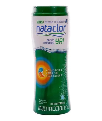 Cloro Instantáneo Multiacción Nataclor 1 Kg - Deacero