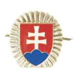 Pin O Insignia Metálica Militar De Escudo De Eslovaquia